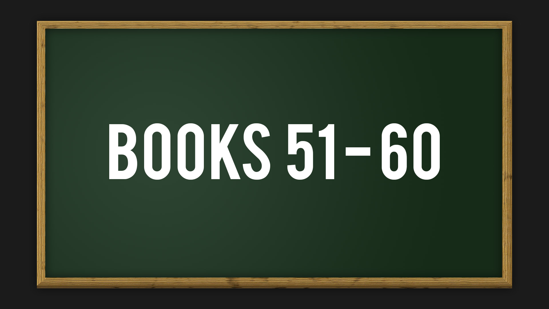 Books 51 - 60